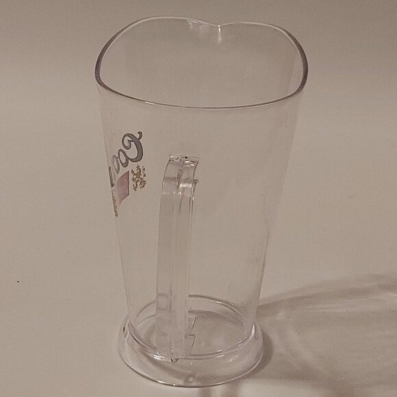 COORS BANQUET Original Beer Pitcher Acrylic Mini Pitcher 900ml - Picture 3 of 6
